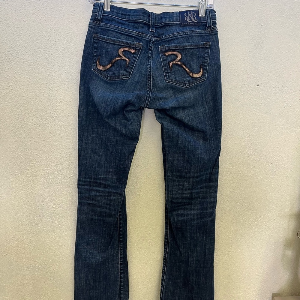 Rock & Republic Dark Blue Boot Cut Jeans